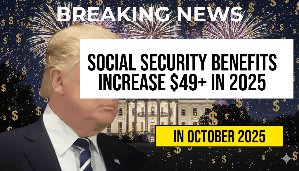 Official Announcement: Social Security Benefits to Increase by at Least $49 Monthly in 2025